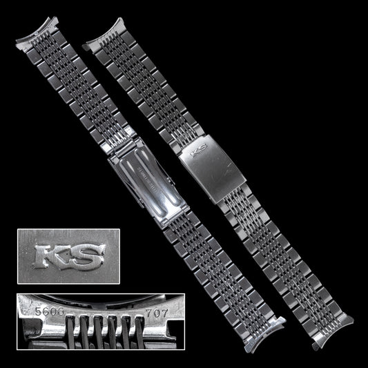 No. b5765 / King Seiko 18mm Bracelet - 1960s