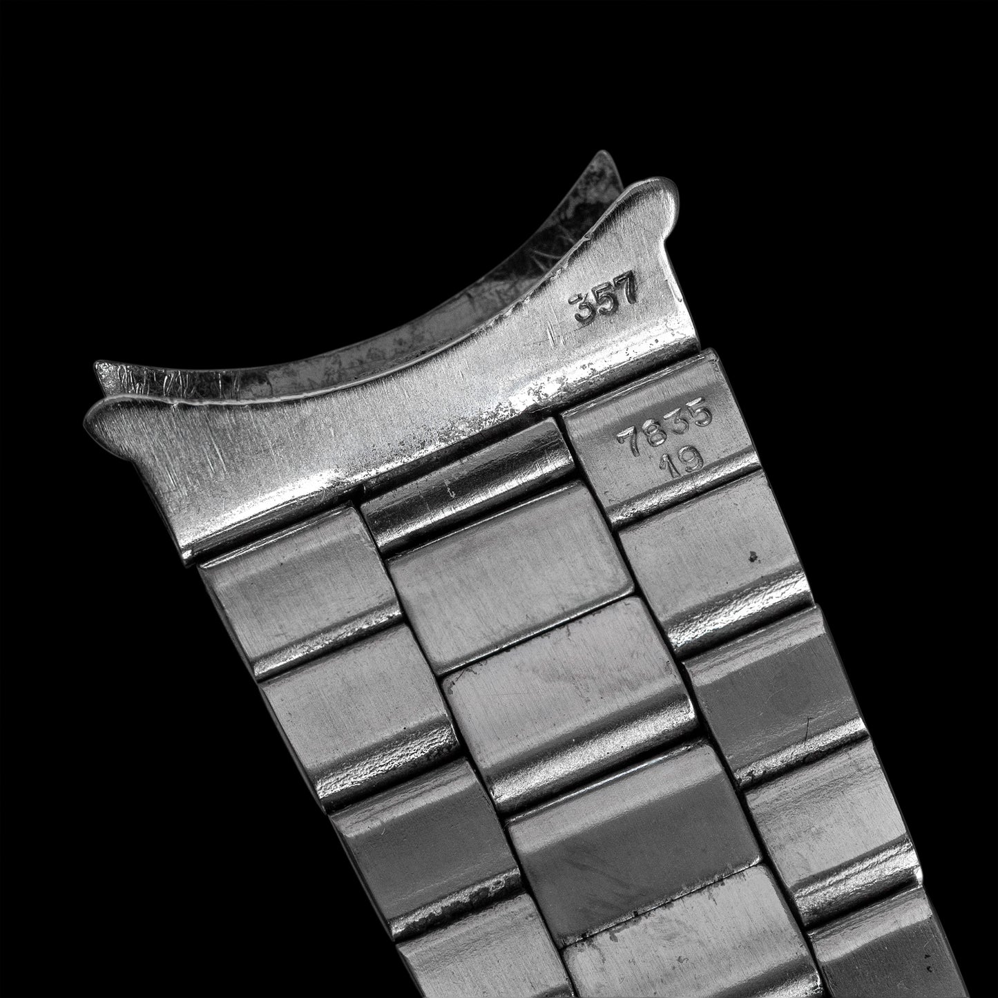No. b5845 / Rolex 19mm Oyster Bracelet - 1972