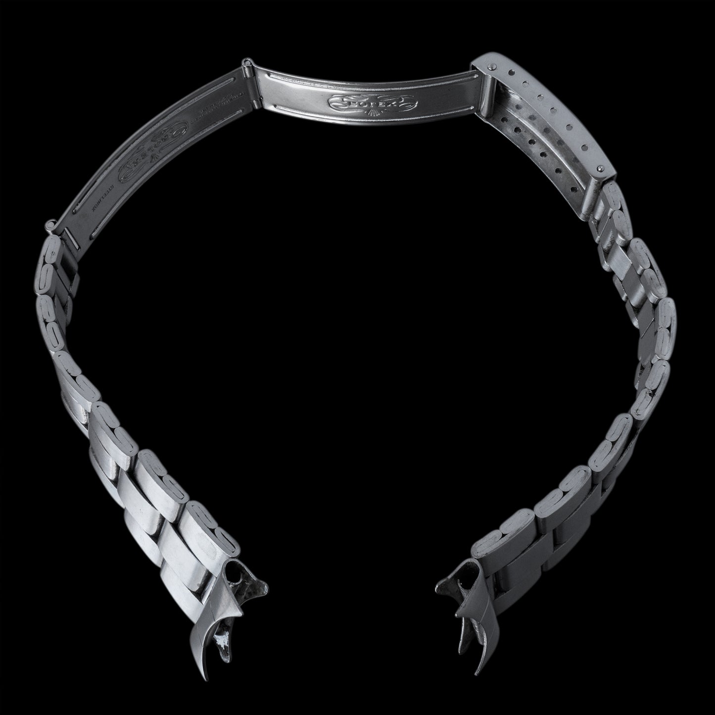 No. b5845 / Rolex 19mm Oyster Bracelet - 1972