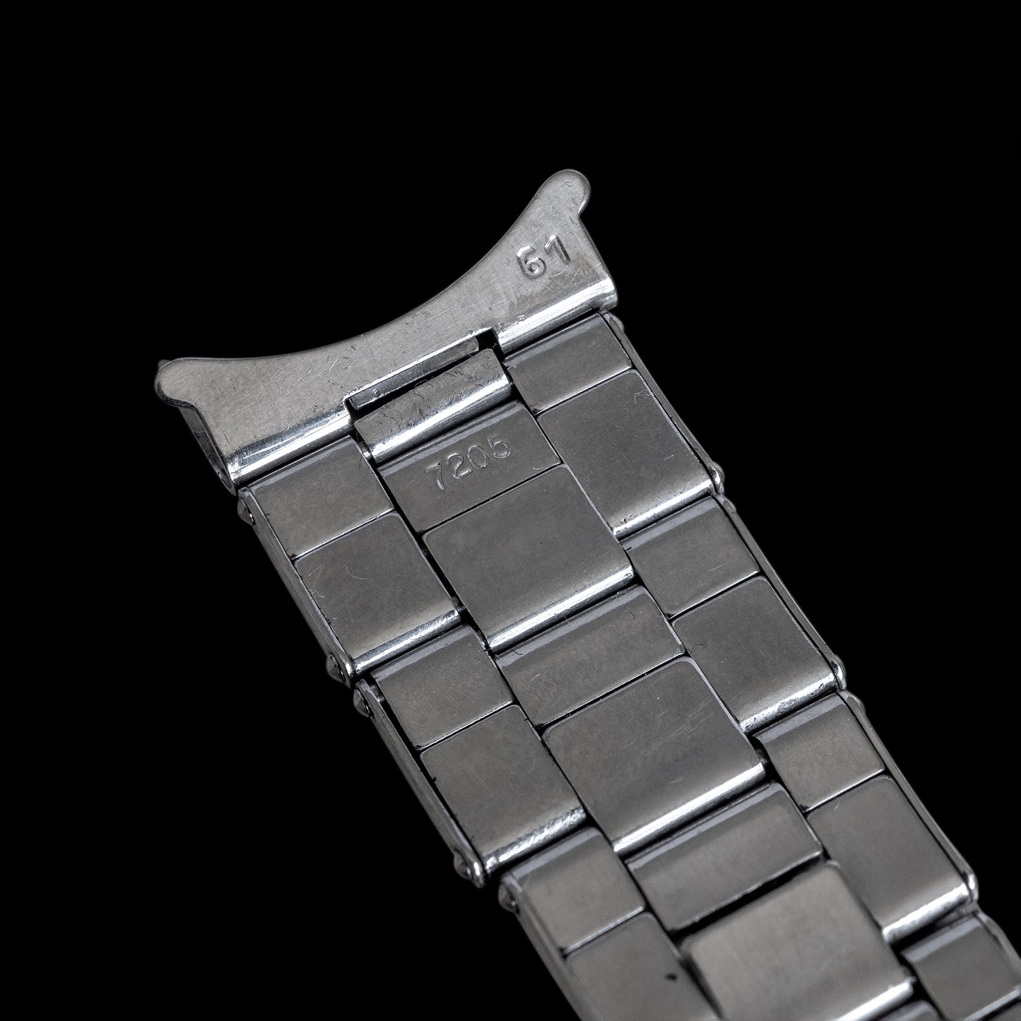 No. b5855 / Rolex 19mm Rivet Bracelet - 1965