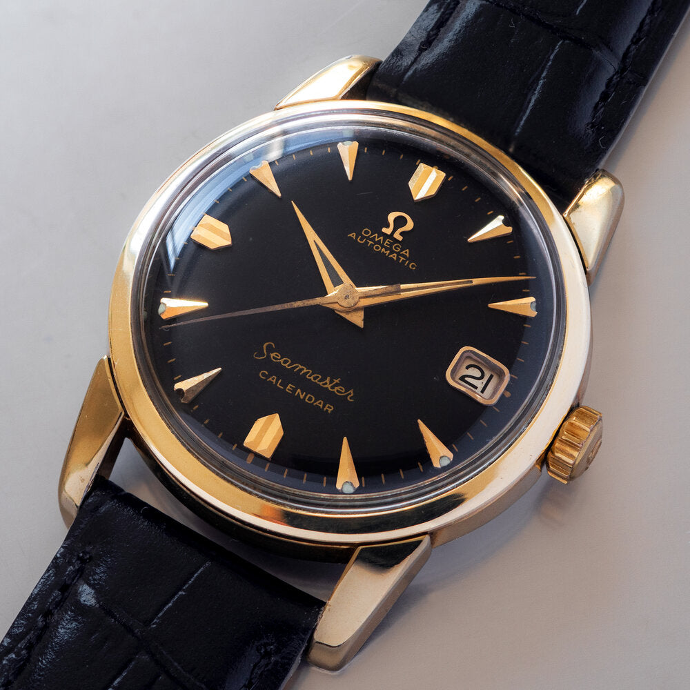 No. 589 / Omega Seamaster Calendar "Arrowhead" - 1958