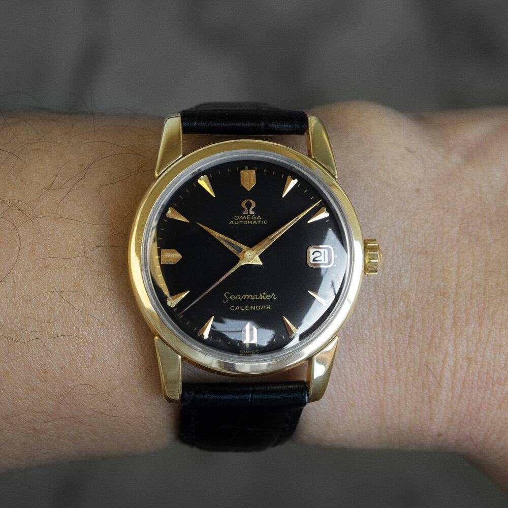 No. 589 / Omega Seamaster Calendar "Arrowhead" - 1958