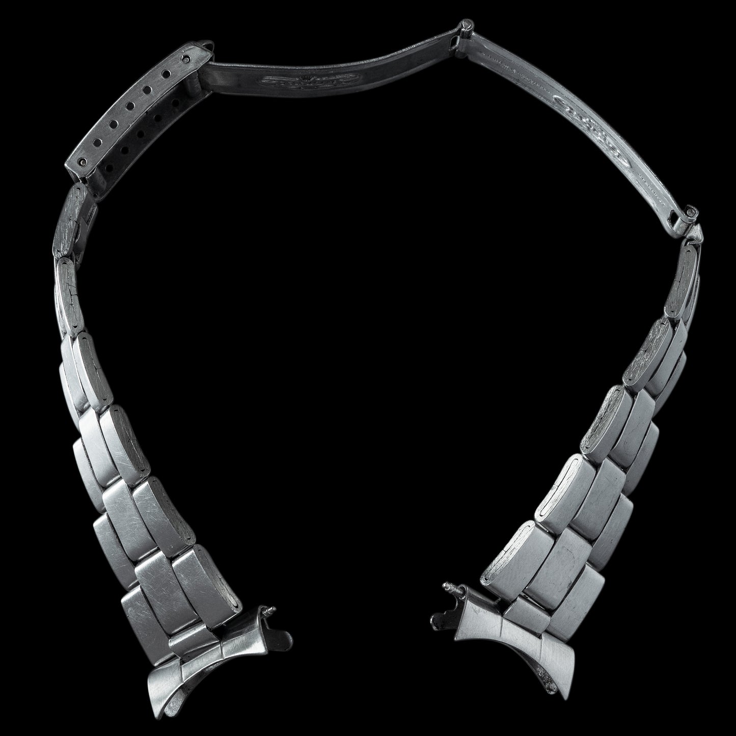 No. b5945 / Rolex 19mm Oyster Bracelet - 1960s