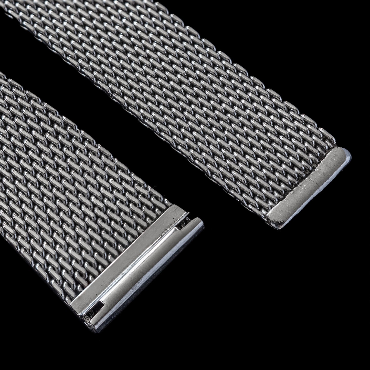 No. b5955 / IWC 19mm Mesh Bracelet - 1970s