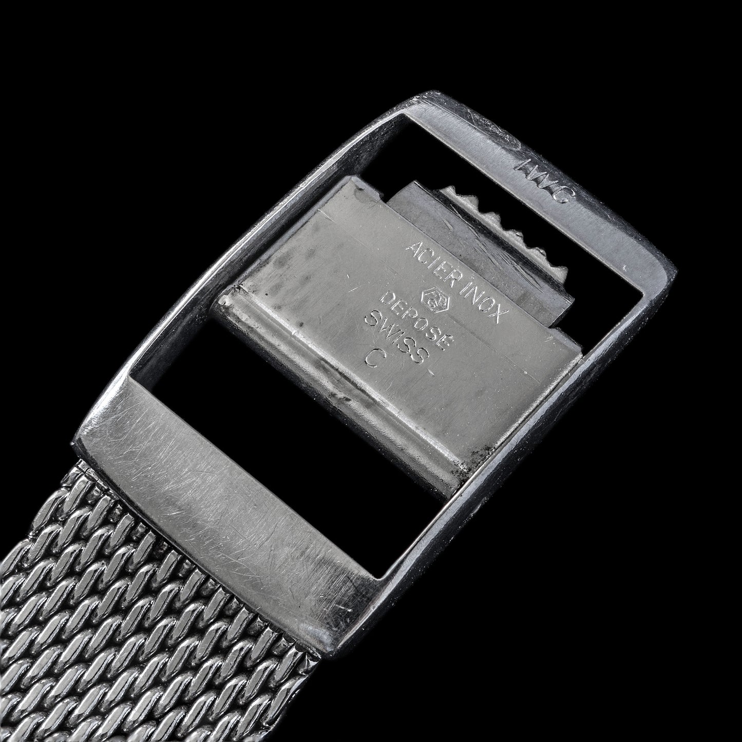 No. b5955 / IWC 19mm Mesh Bracelet - 1970s