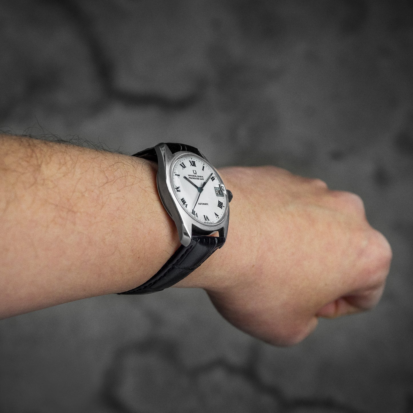 No. 600 / Universal Genève Polerouter Date - 1966