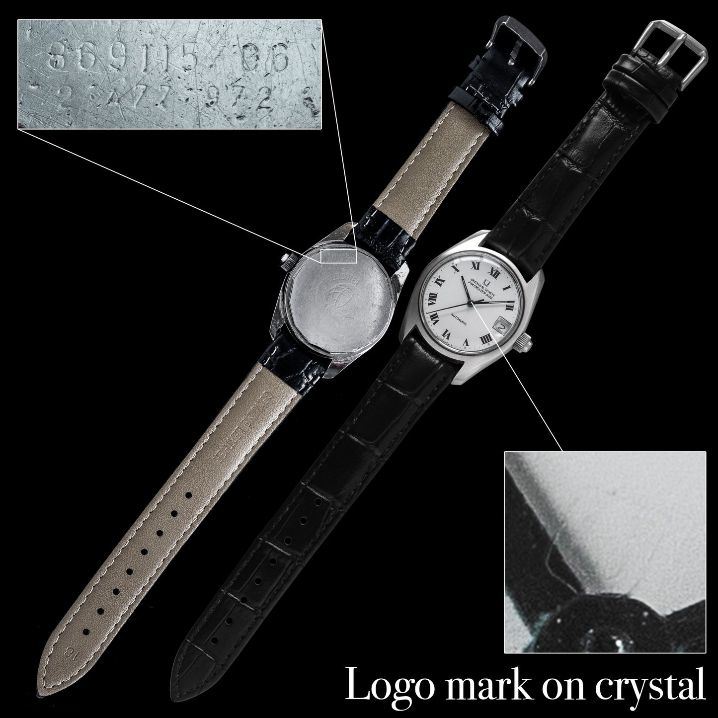 No. 600 / Universal Genève Polerouter Date - 1966