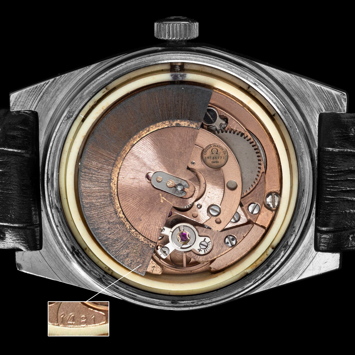 No. 603 / Omega Geneve with Paper - 1972