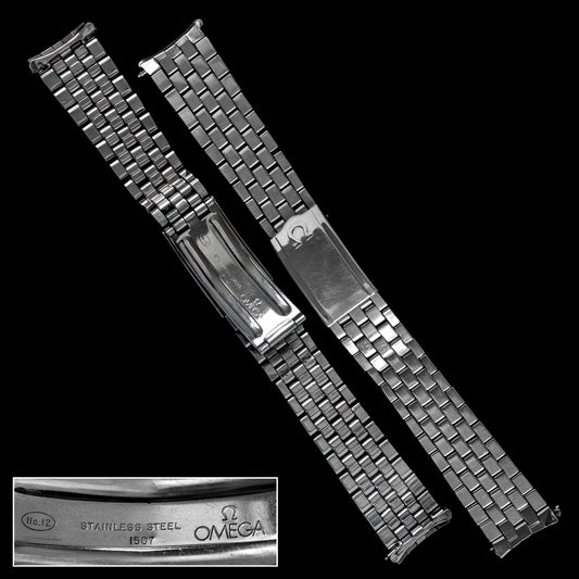 No. b6105 / Omega 19mm Constellation Bracelet - 1960s