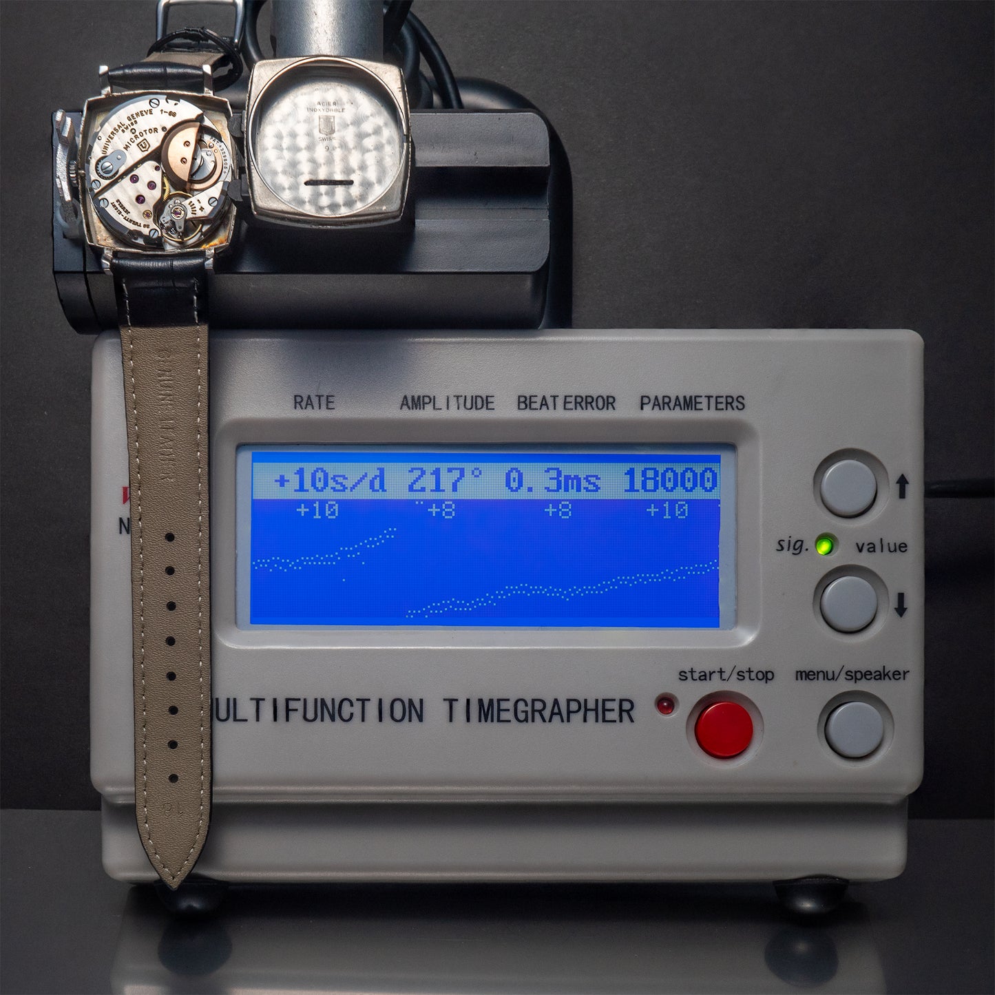 No. 619 / Universal Geneve Automatic wtih Square Case from 1971