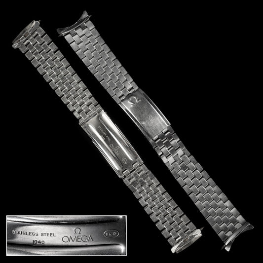 No. b6395 / Omega 19mm Constellation Bracelet - 1960s