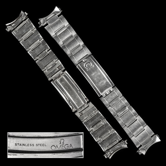 No. b6925 / Omega 18mm Bracelet - 1960s