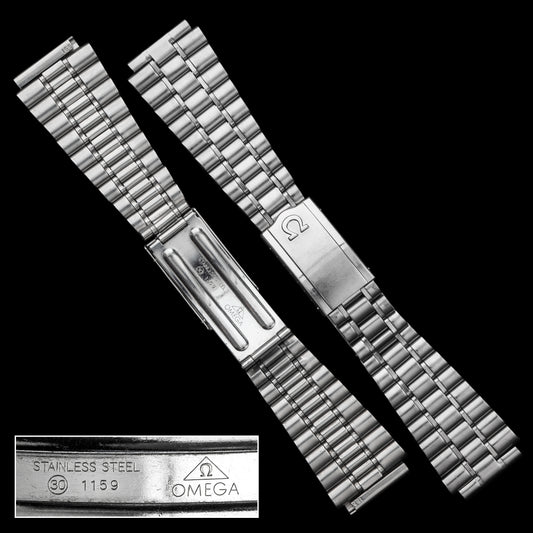 No. b7605 / Omega 20mm Bracelet - 1960s