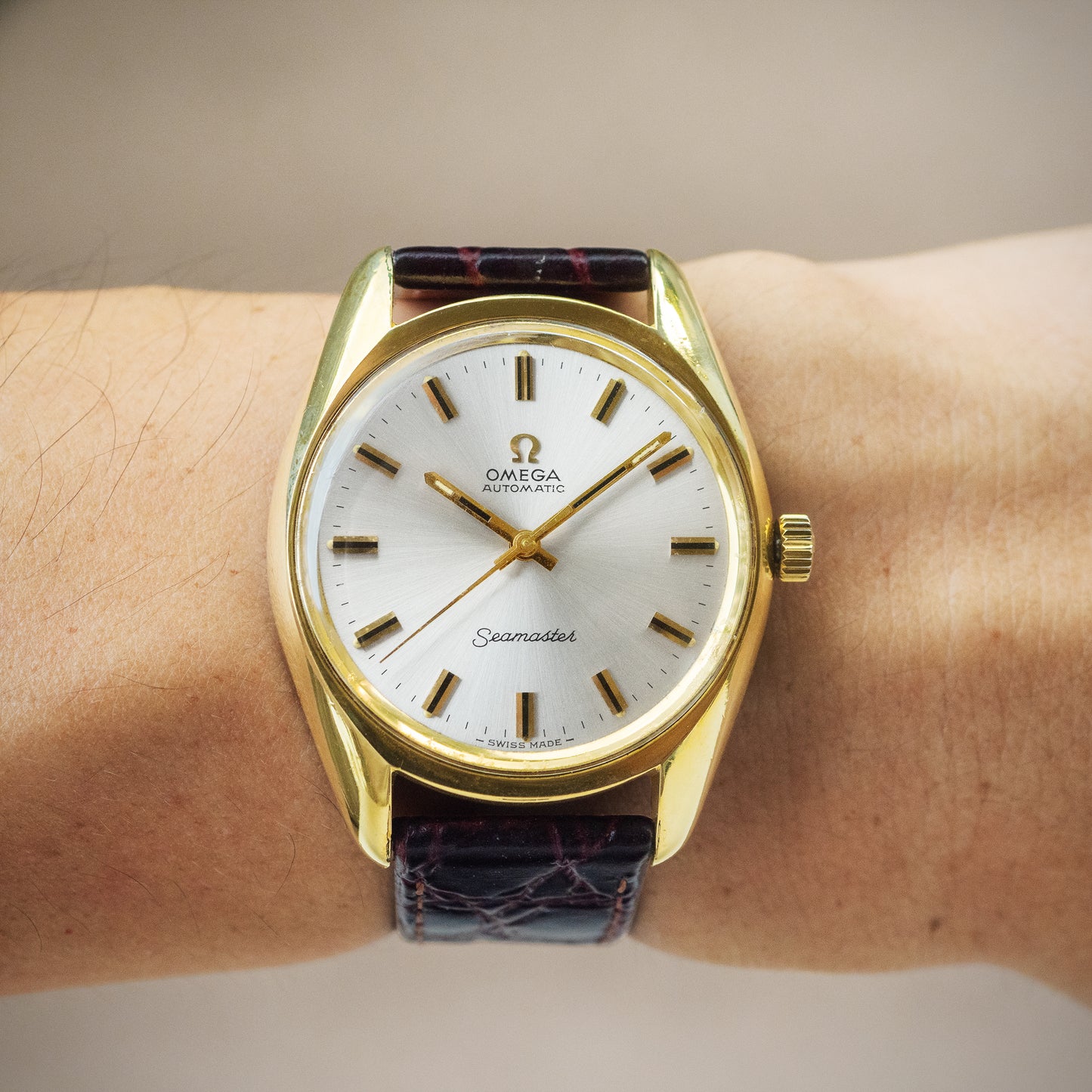 No. 812 / Omega Seamaster Gold Cap - 1969