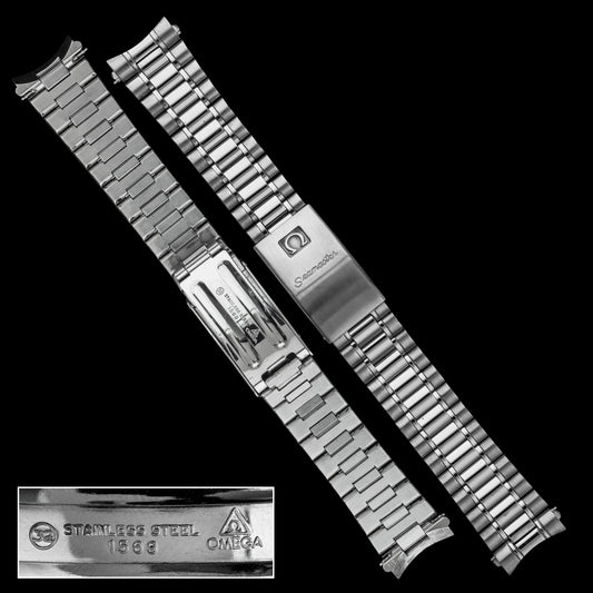No. b8805 / Omega Seamaster Professional 18mm Bracelet - 1990s
