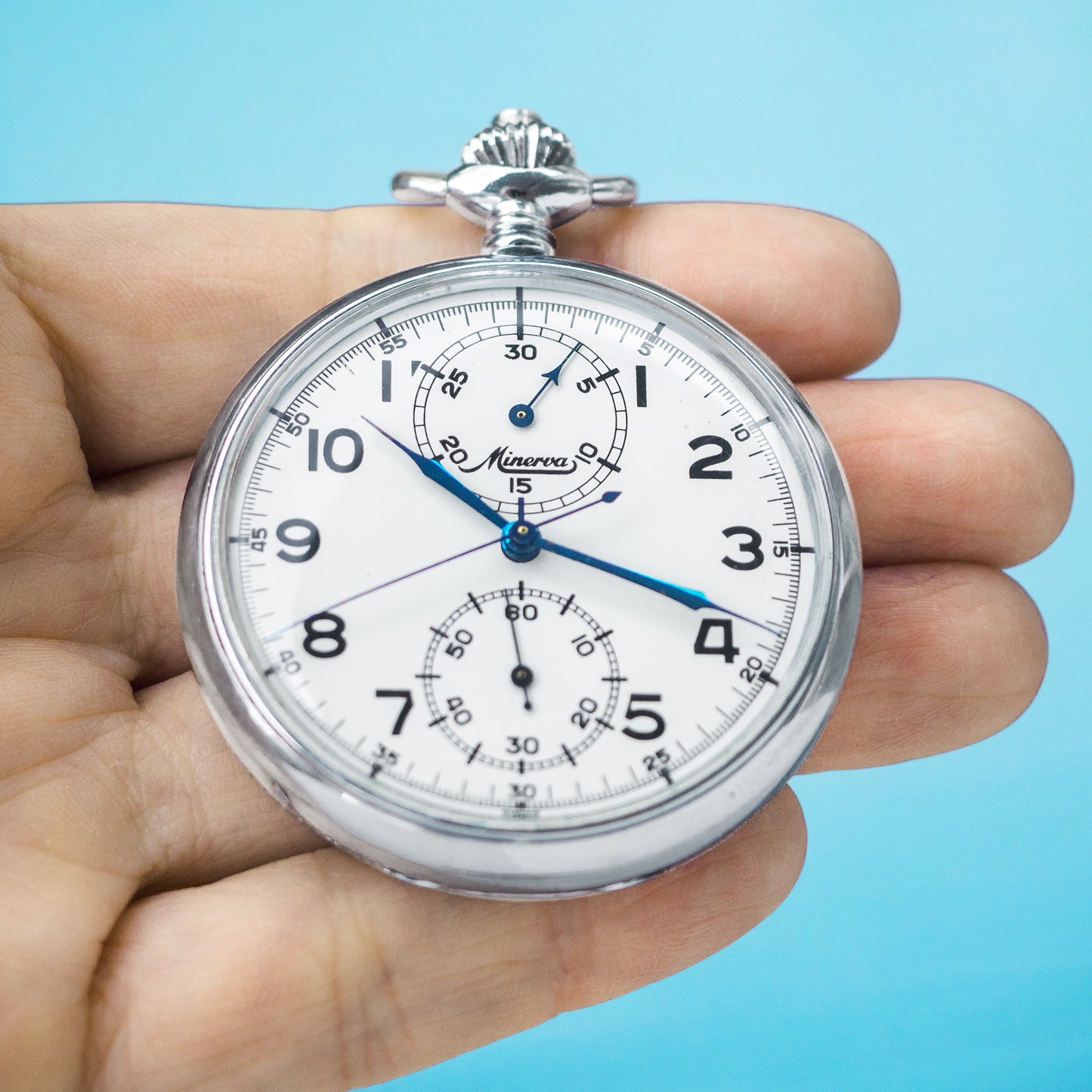 No. 882 / Minerva Pocket Chronograph - 1940s