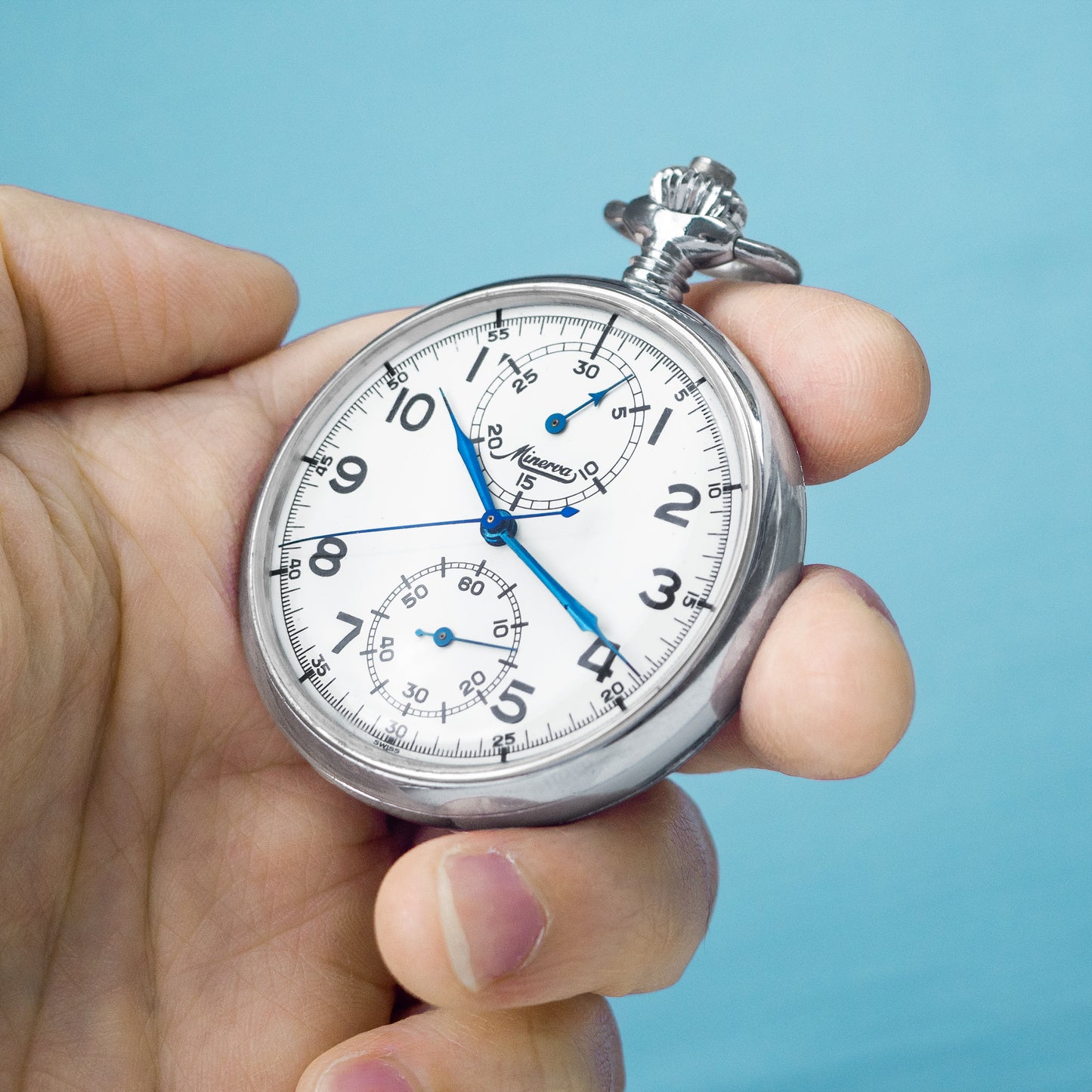 No. 882 / Minerva Pocket Chronograph - 1940s