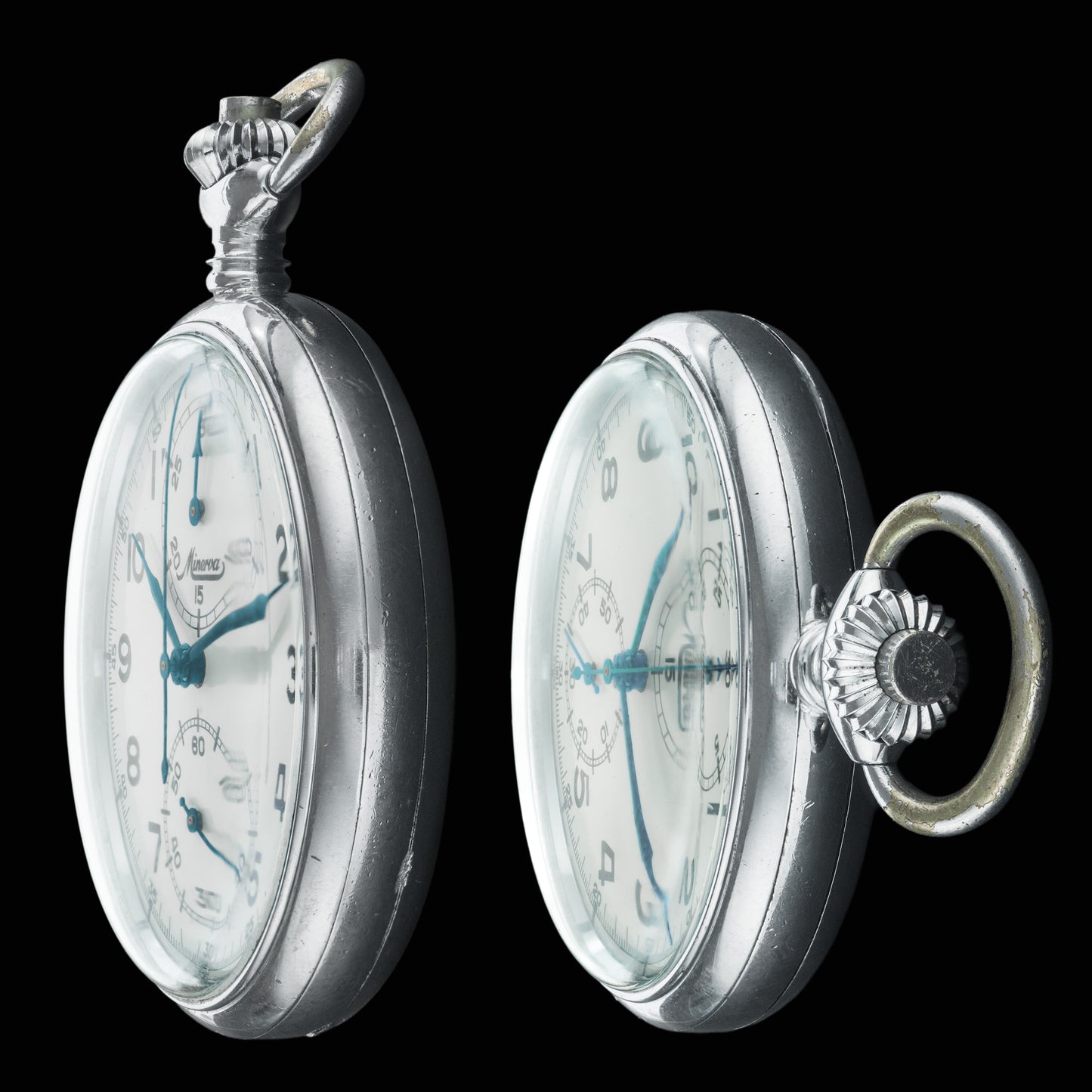 No. 882 / Minerva Pocket Chronograph - 1940s