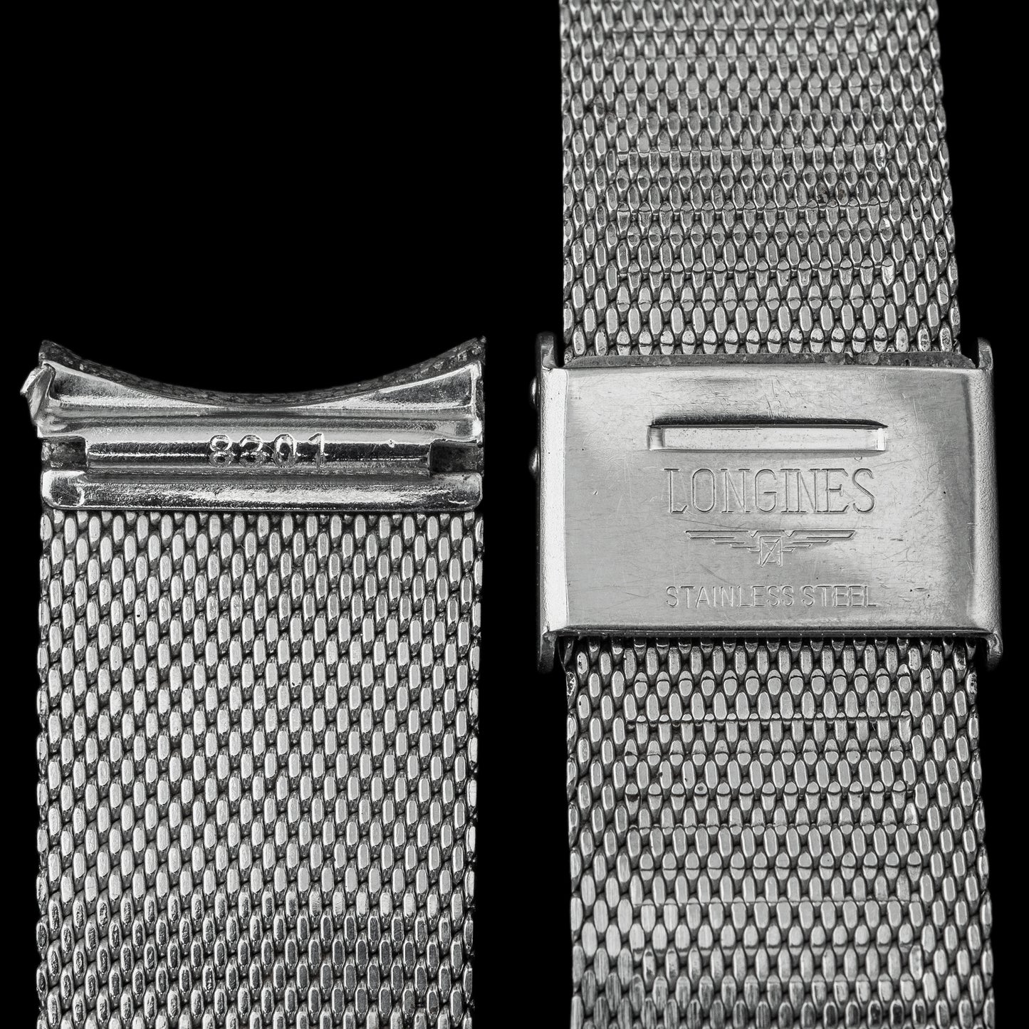 No. b8925 / Longines 18mm Mesh -- 1960s