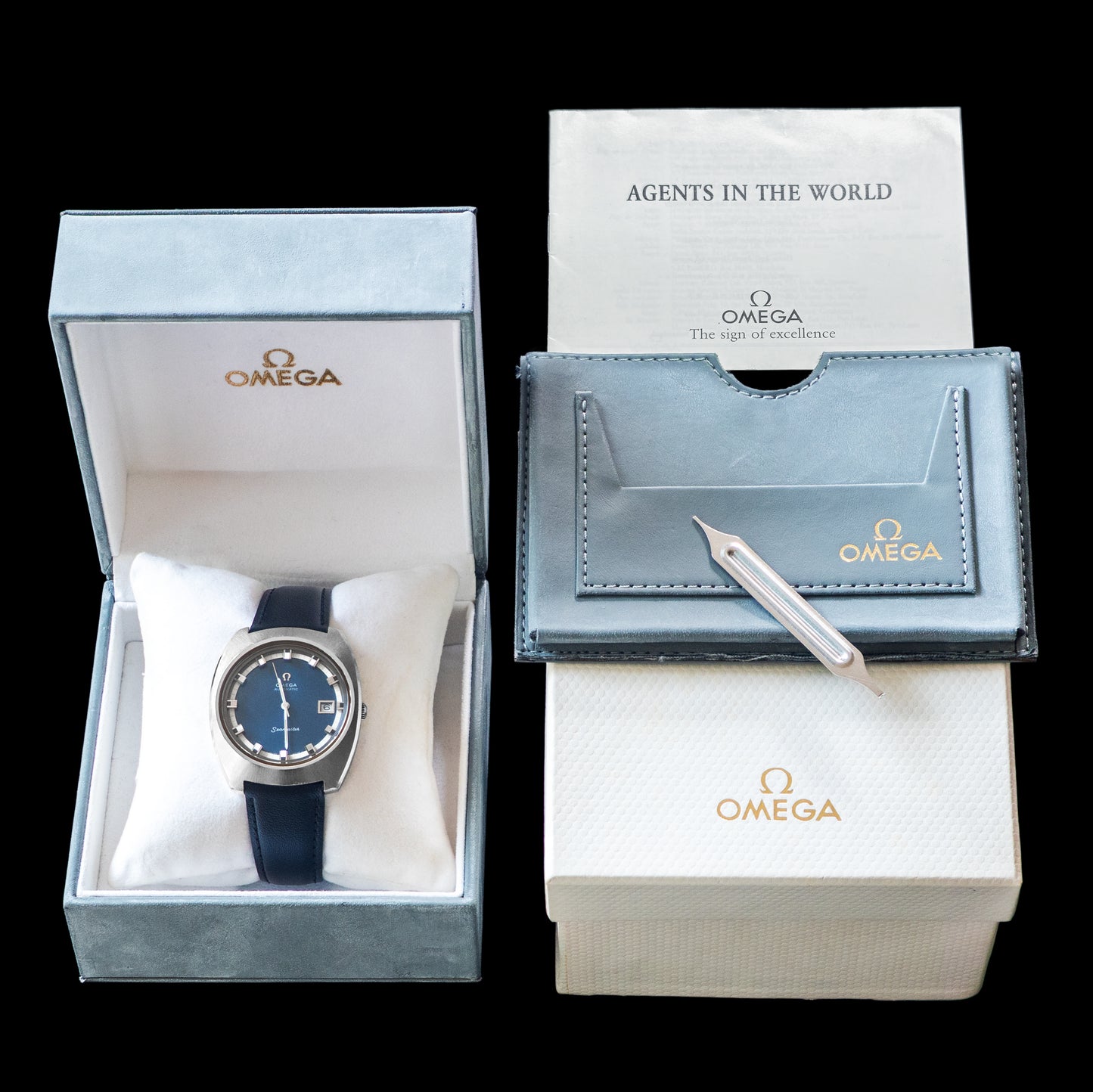 No. 909 / Omega Seamaster Jumbo with box - 1971
