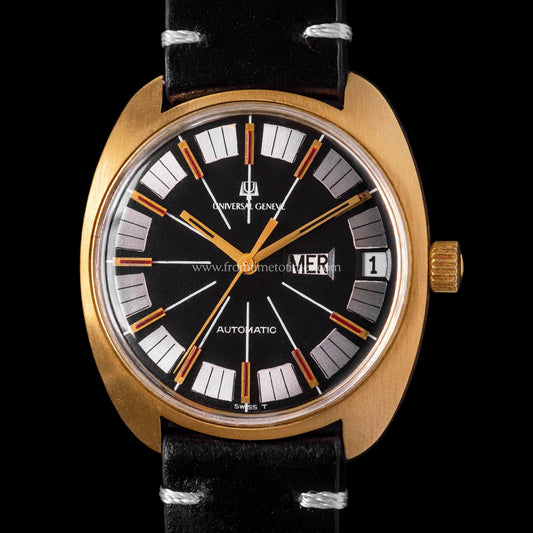 No. 328 / Universal Genève Automatic With Box - 1970 Watches