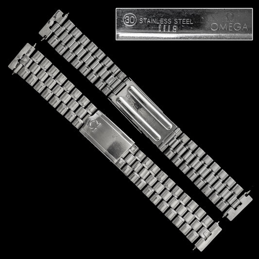 No. b2125 / Omega 18mm Bracelet - 1960s