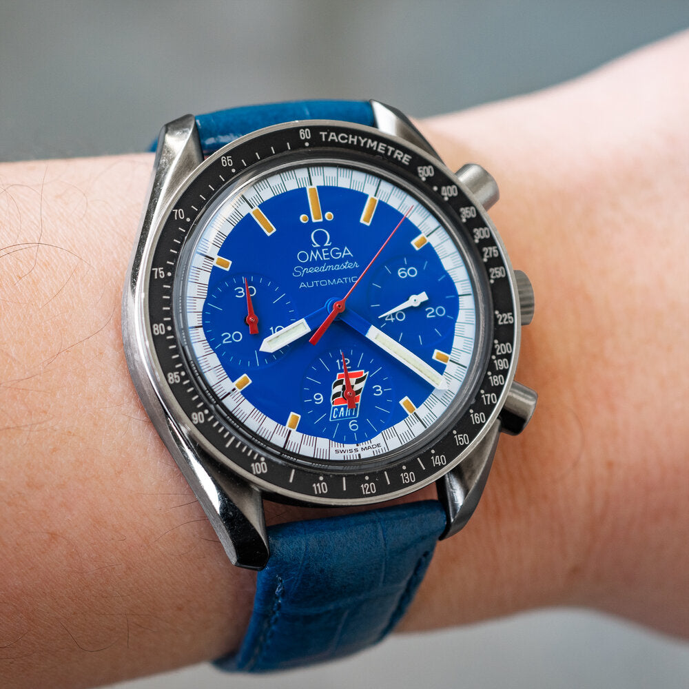 Omega speedmaster reduced hot sale michael schumacher