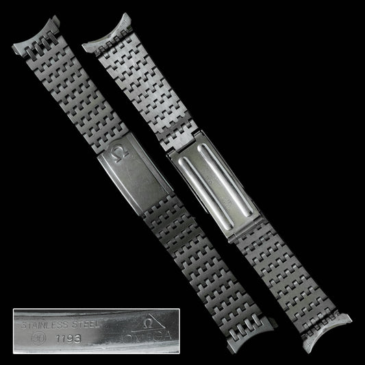 No. b2515 / Omega 18mm Bracelet - 1970s