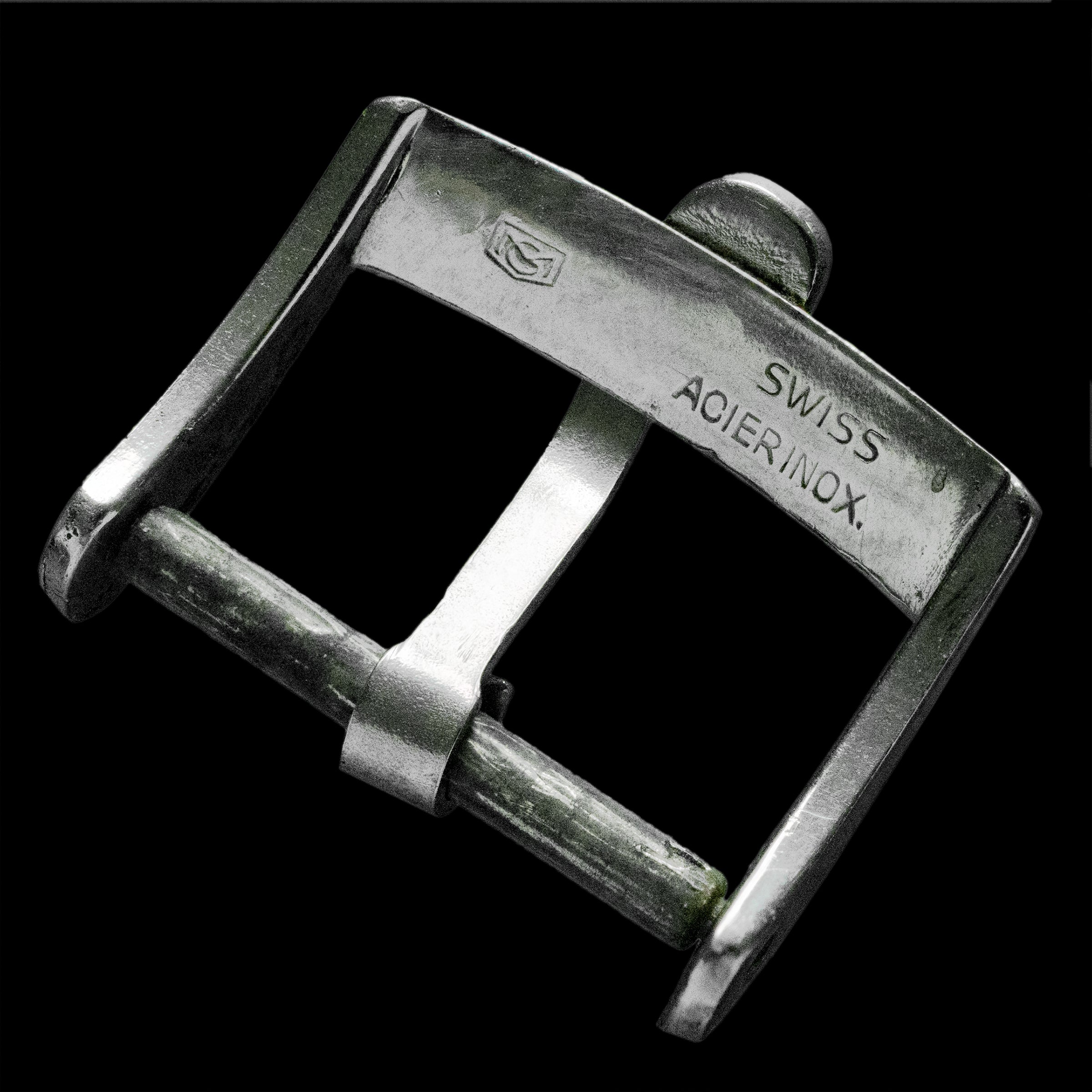 No. b3085 Girard Perregaux 16mm Buckle 1970s