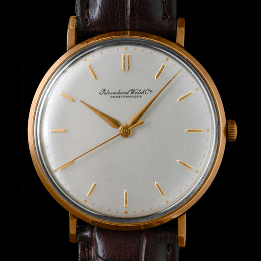 No. 313 / IWC 18k Solid Gold Manual - 1956