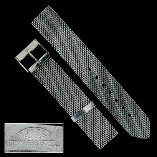 No. b3165 / IWC 18mm Mesh Bracelet - 1960s