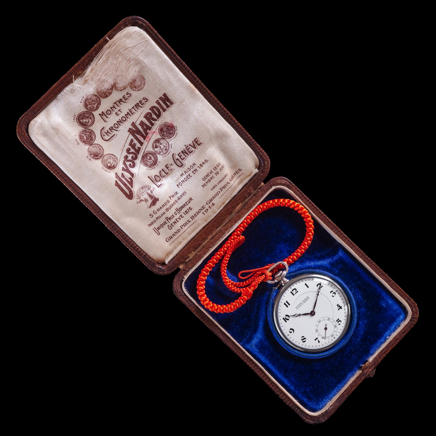 No. 442 / Ulysse Nardin Pocket Watch with Box - 1930s