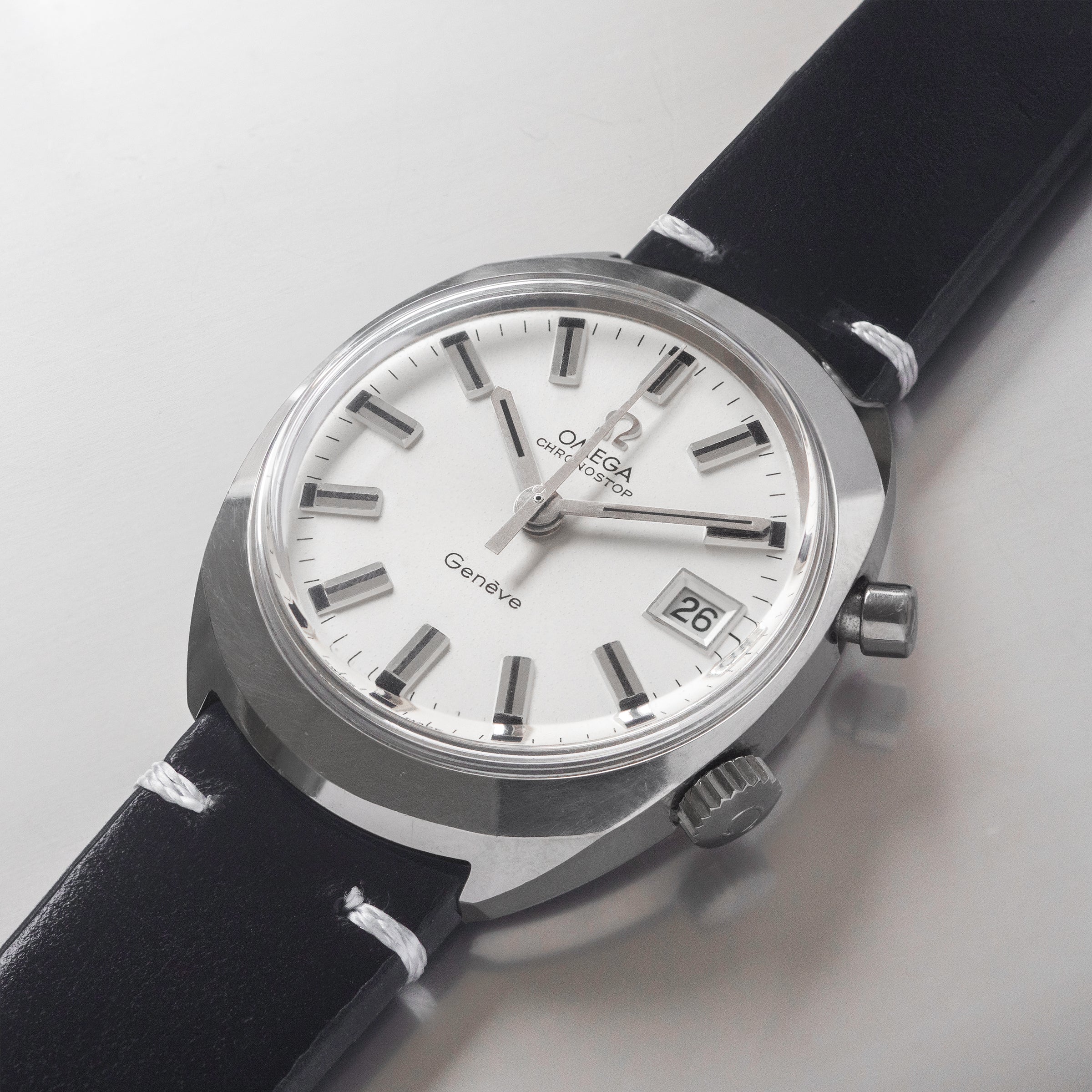 No. 448 Omega Geneve Chronostop 1960s From Time To Times