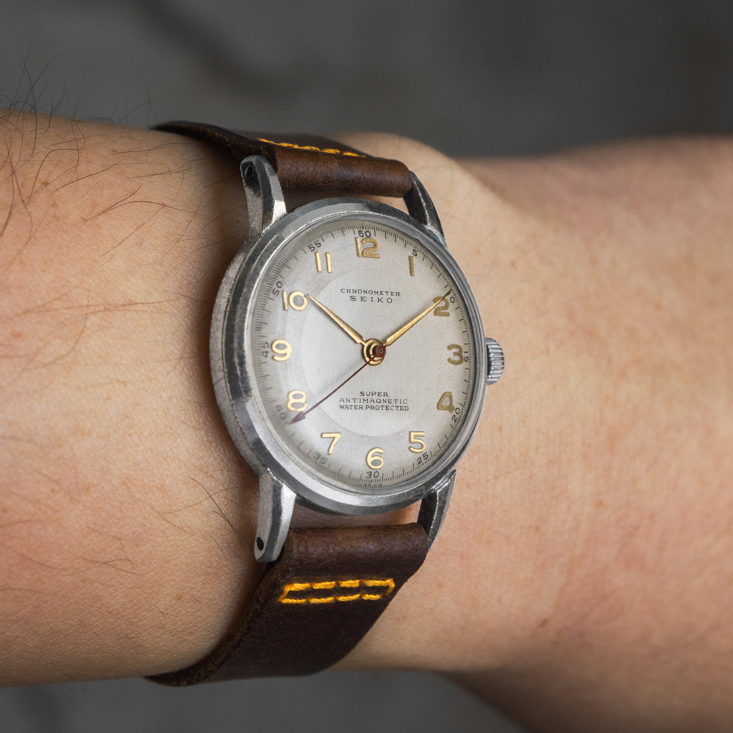 販売を販売 ☆OH済み☆1954年製 SEIKO SUPER ANTIMAGNETIC - メンズ