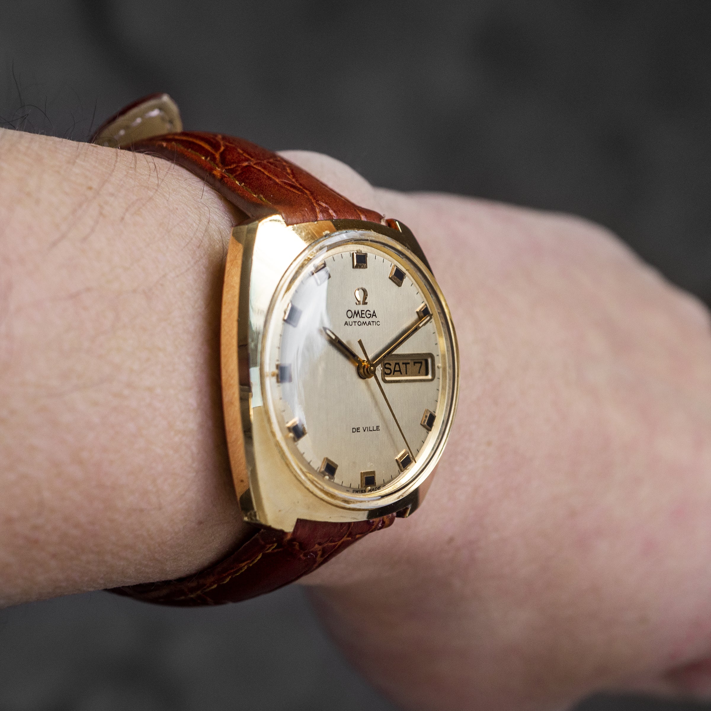 1970's omega deville outlet watch