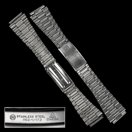 No. b6535 / Omega 20mm Bracelet - 1960s