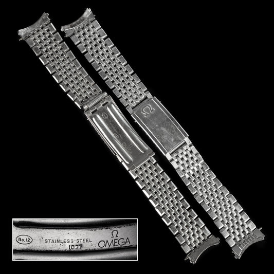 No. b6795 / Omega 18mm Bracelet - 1960s