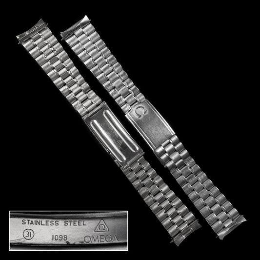 No. b6905 / Omega 19mm Bracelet - 1960s
