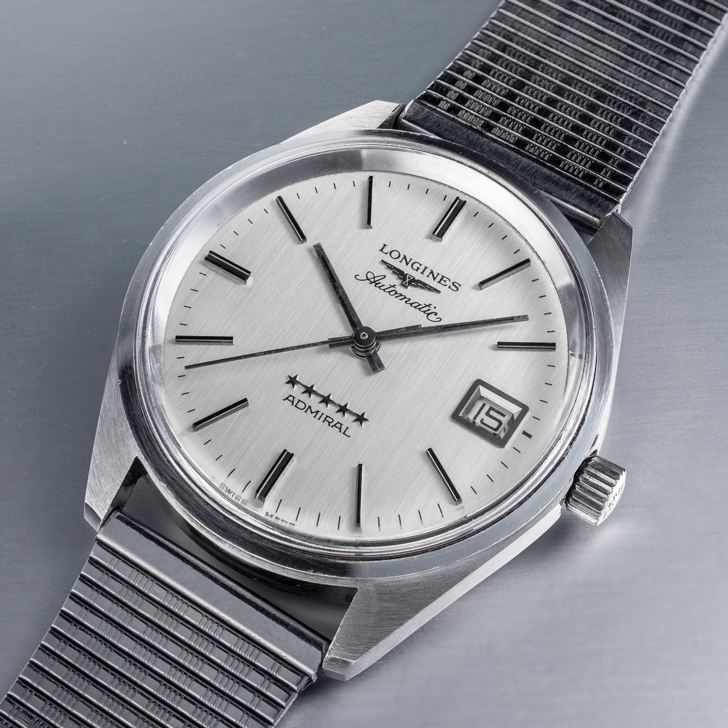 Longines automatic admiral five on sale star